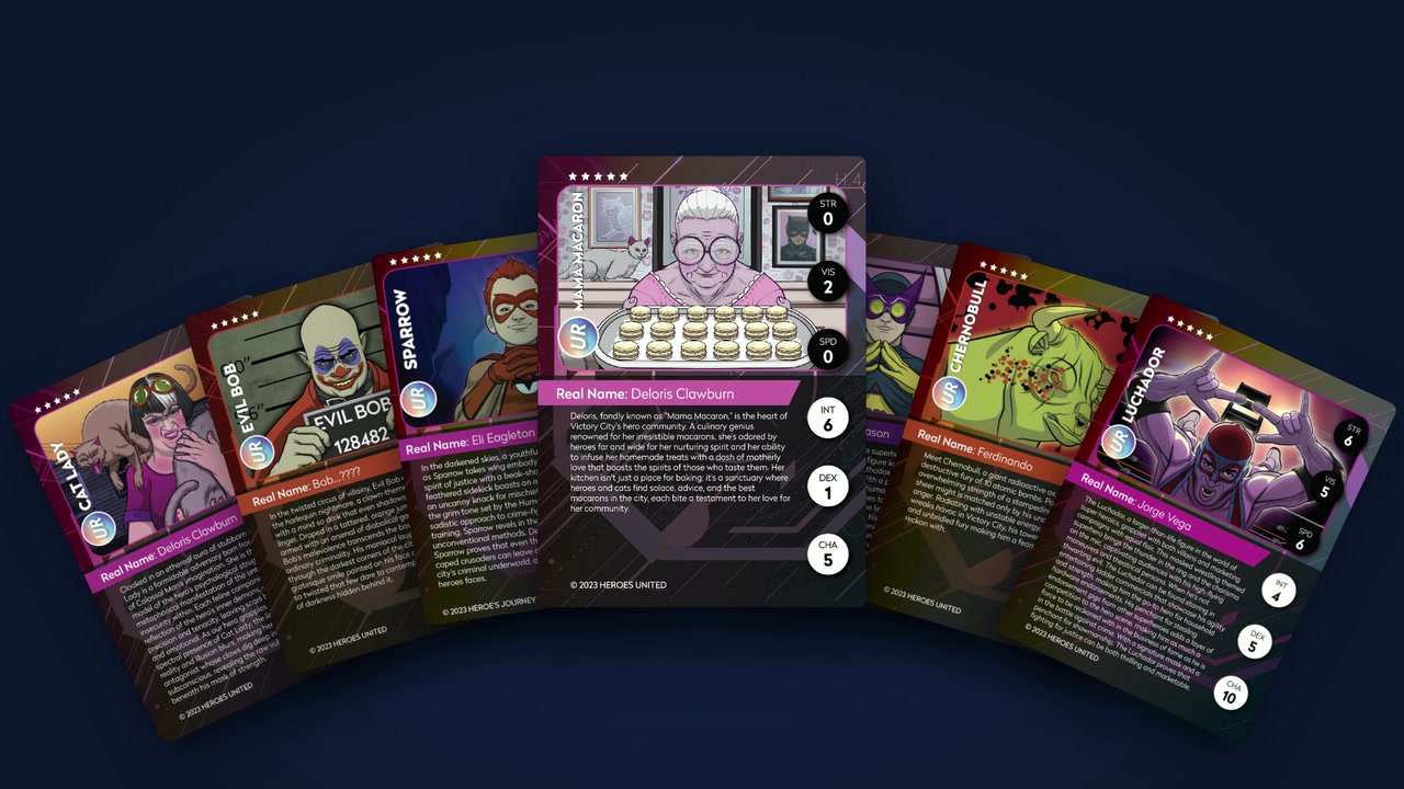 The Colossal Man card game.