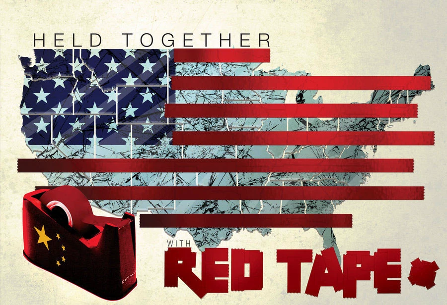 Experiment: held together with red tape