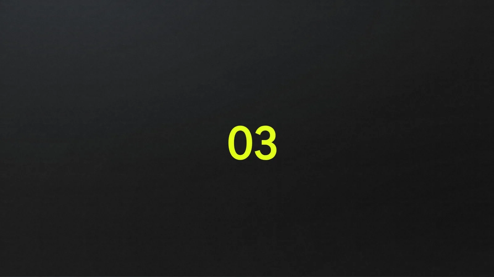 The countdown on a Carbon ground: two Acid zeros at the centre.