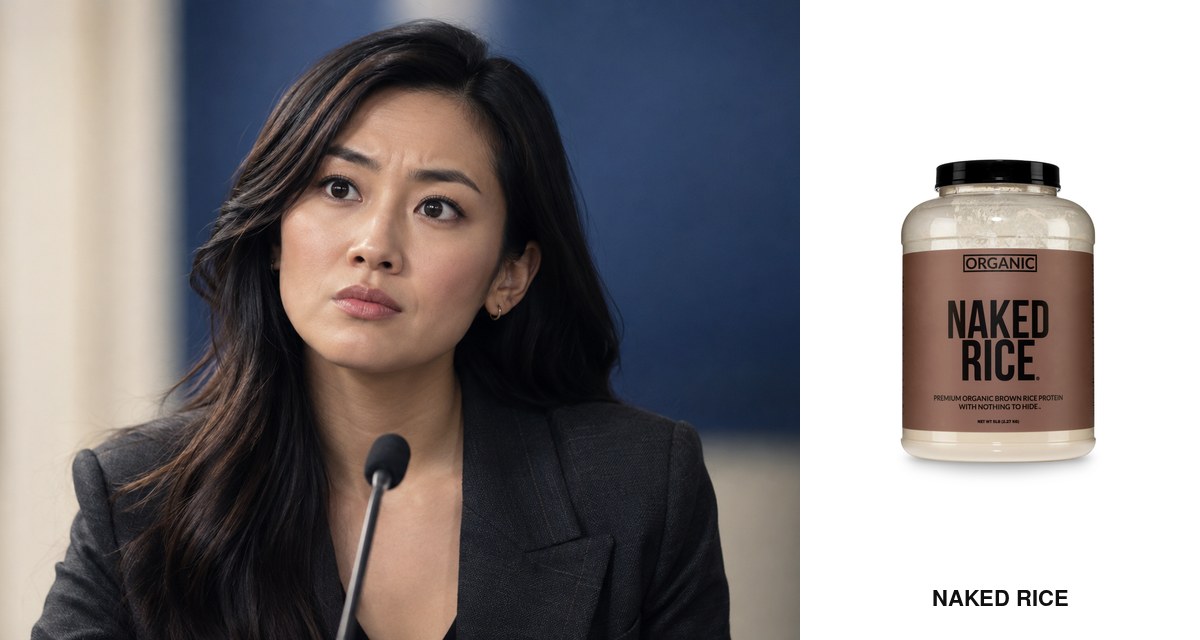 The Press Conference: Naked Rice has one ingredient, organic brown rice protein.